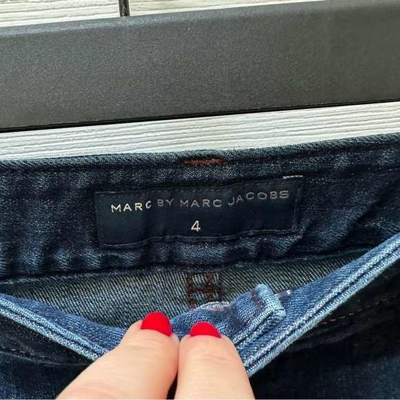 Marc Jacobs Dark Blue Flare Jeans - Picture 2 of 7